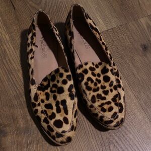 Madewell Brown Leopard Print Flats